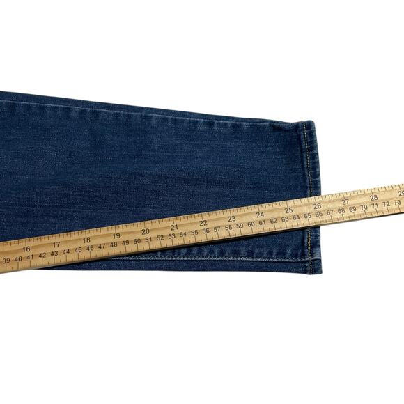 Levis 721 Womens Jeans Size 34 Blue High Rise Skinny Ankle Medium Wash Denim - Picture 12 of 12